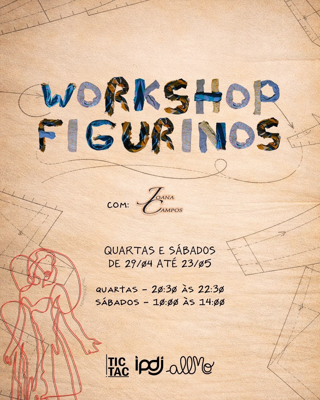 Cartaz Workshop Figurinos